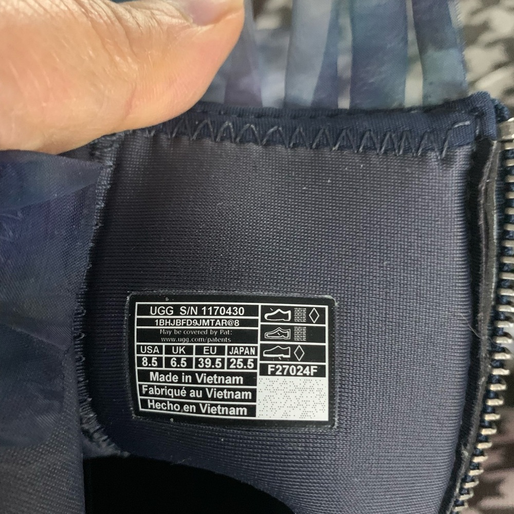 UGG Blue Ankle Boots - Picture 5 of 6